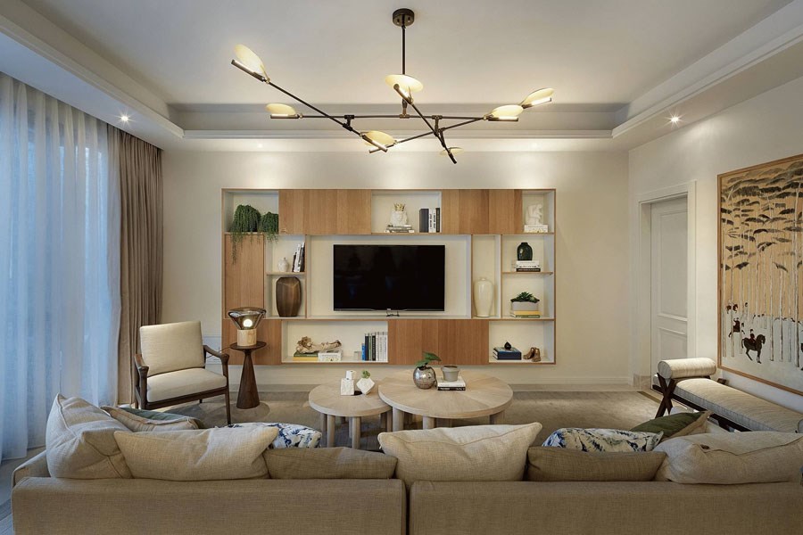 金科天籟城/137平米/現(xiàn)代風(fēng)格