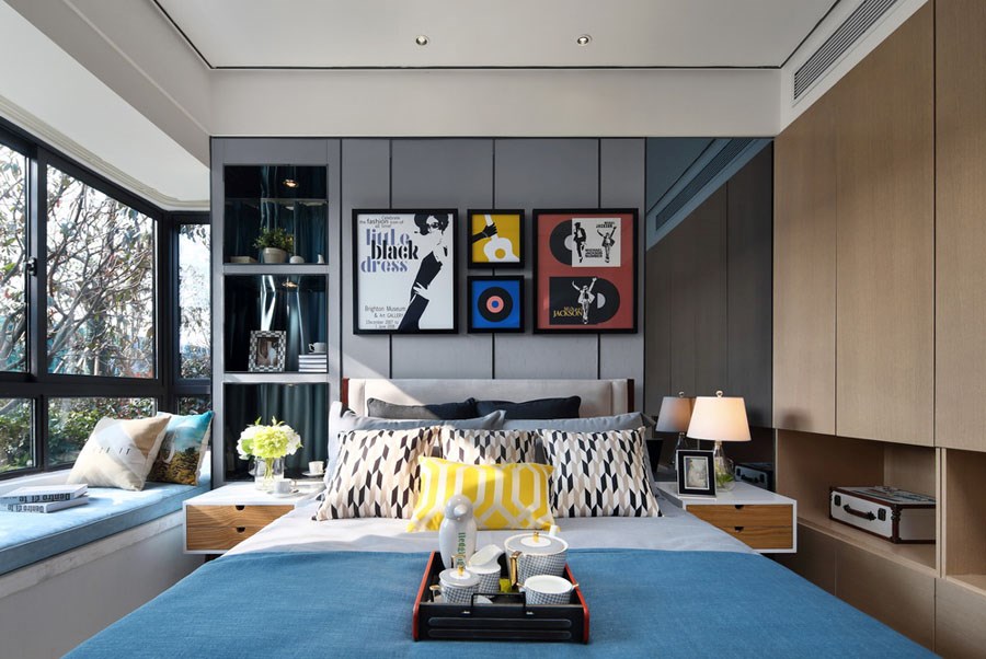 金科天籟城/130平米/現(xiàn)代風格