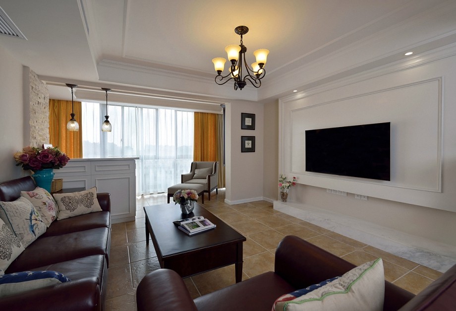 西市佳郡/135平米/美式風格設計裝修