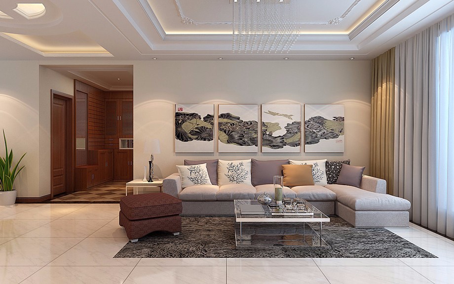 金泰假日花城/126平米/現(xiàn)代簡約風格裝修