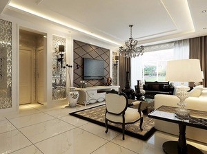 金科天籟城88平米現(xiàn)代簡約風格設計方案