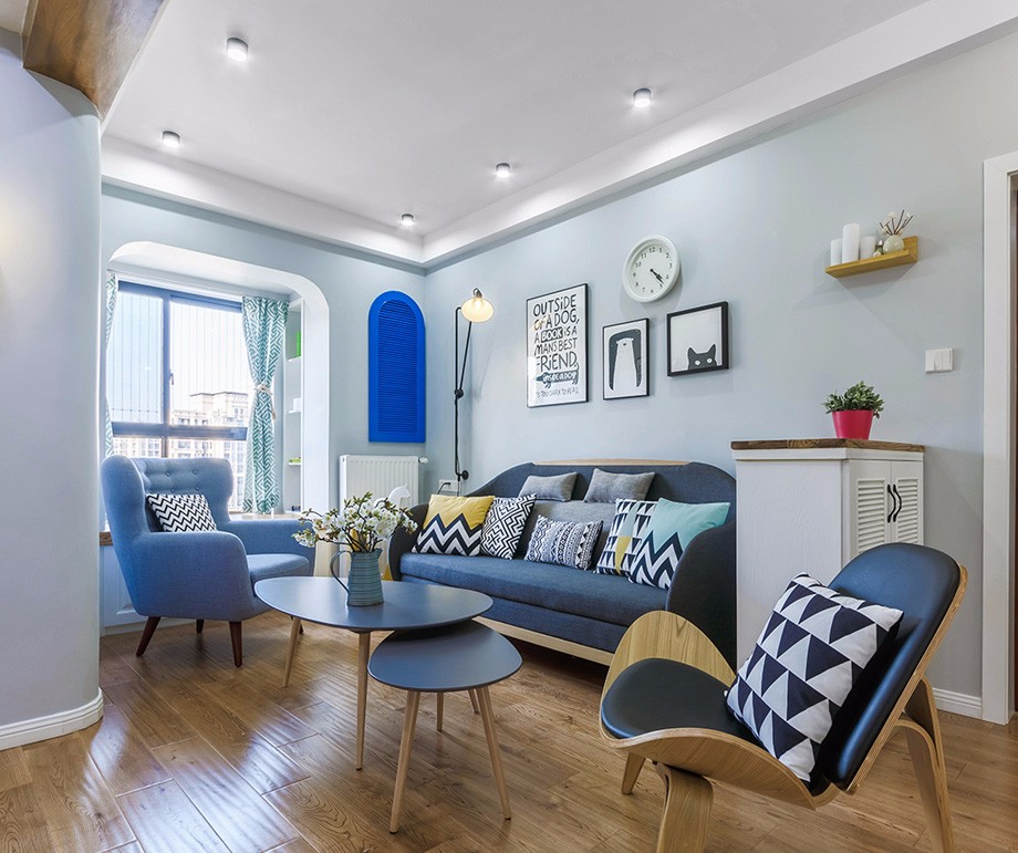 西市佳郡/120平米/北歐風(fēng)格裝修