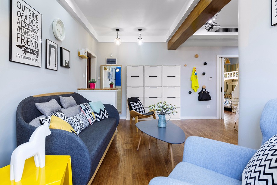 西市佳郡/120平米/北歐風(fēng)格裝修