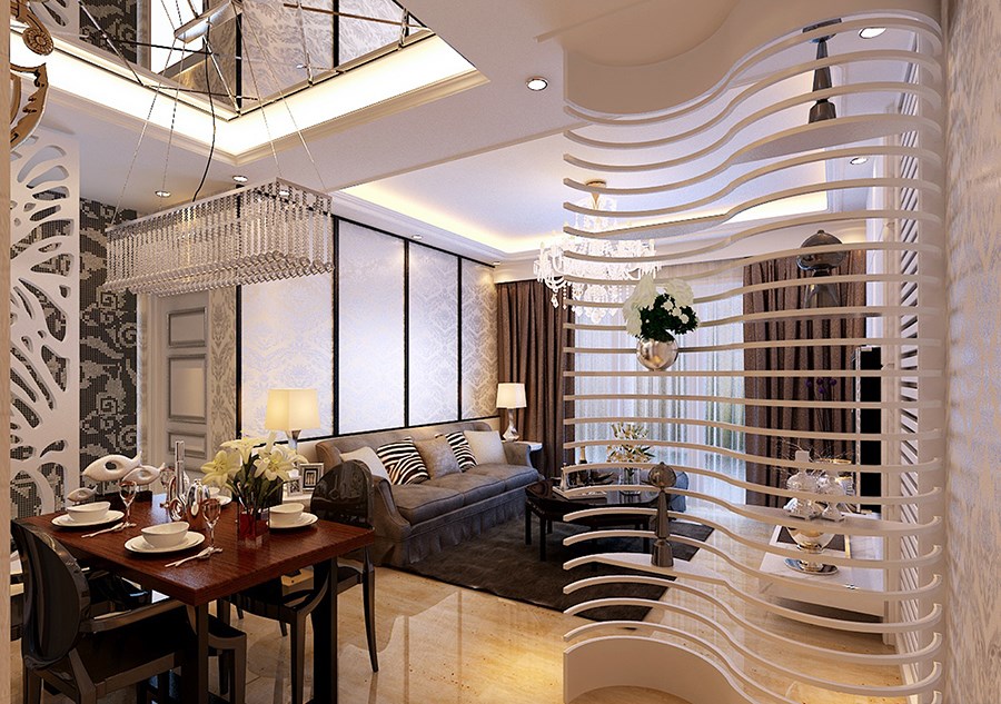 航天城/95平米/簡(jiǎn)約風(fēng)格