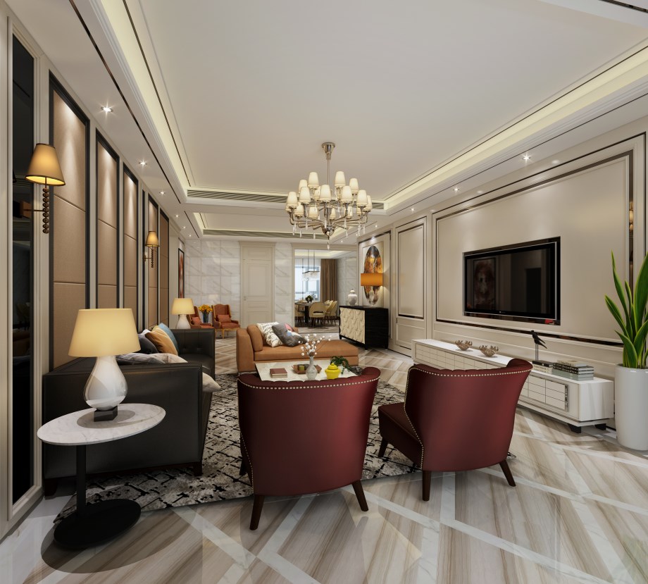 御錦城/100平米/現(xiàn)代簡約風(fēng)格