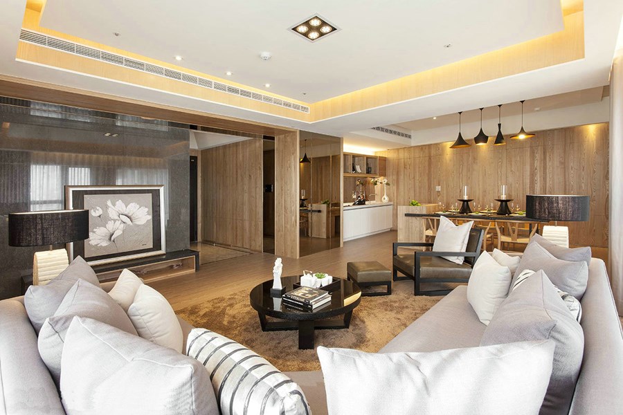 金堆城小區(qū)/148平米/現(xiàn)代簡約風格