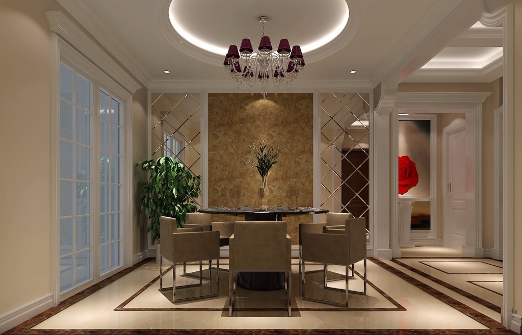 融僑城160平米現(xiàn)代簡約設(shè)計風(fēng)格