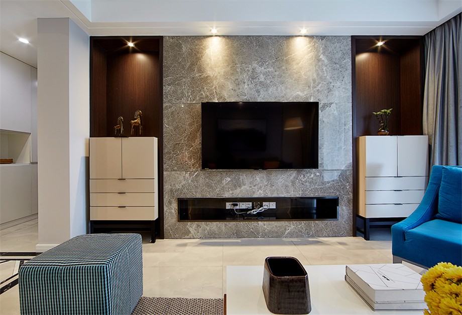 招商依云/138平米/現(xiàn)代簡(jiǎn)約風(fēng)格設(shè)計(jì)裝修