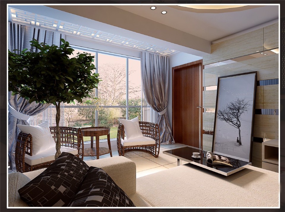 金科天籟城110平米現(xiàn)代簡(jiǎn)約風(fēng)格設(shè)計(jì)方案