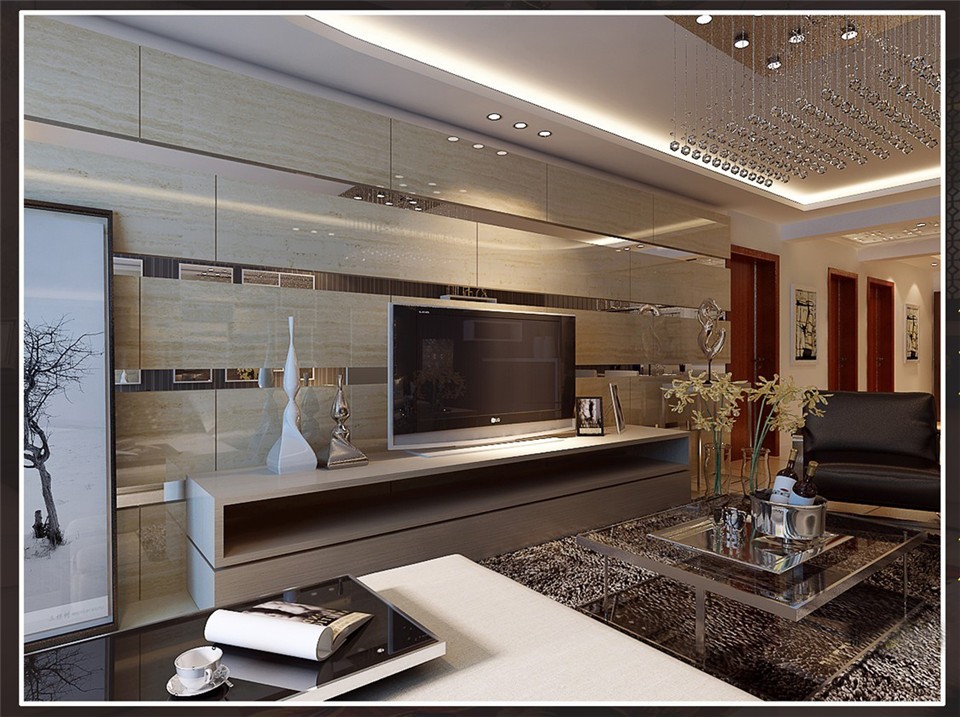 金科天籟城110平米現(xiàn)代簡(jiǎn)約風(fēng)格設(shè)計(jì)方案