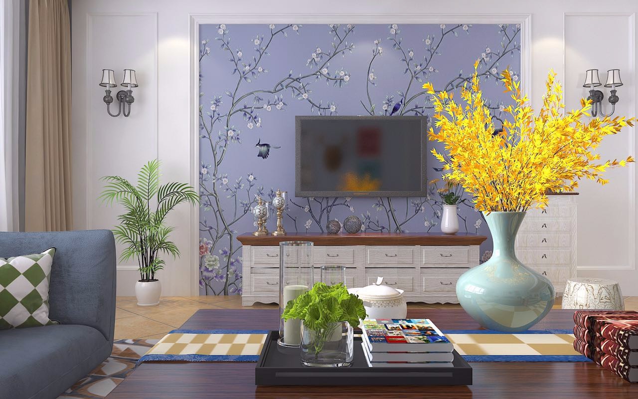 偉業(yè)公館132平米美式風(fēng)格設(shè)計(jì)案例