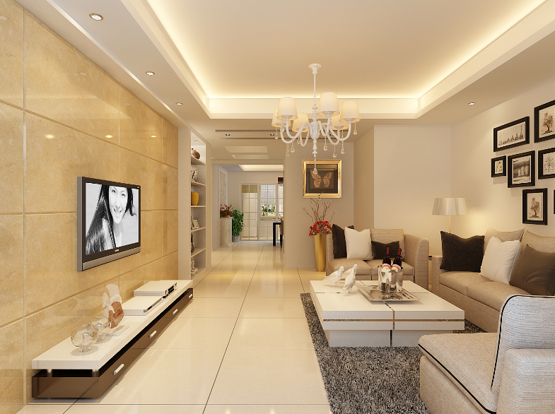 中華世紀(jì)城90平米現(xiàn)代簡約風(fēng)格