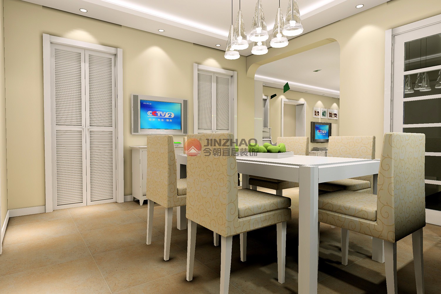 金水灣120平米現(xiàn)代簡(jiǎn)約風(fēng)格設(shè)計(jì)案例