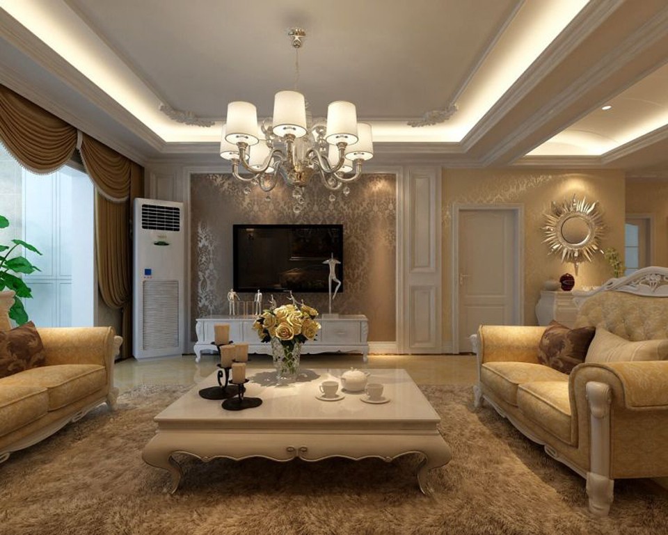 中建開(kāi)元壹號(hào)/135平米/新古典歐式裝修風(fēng)格