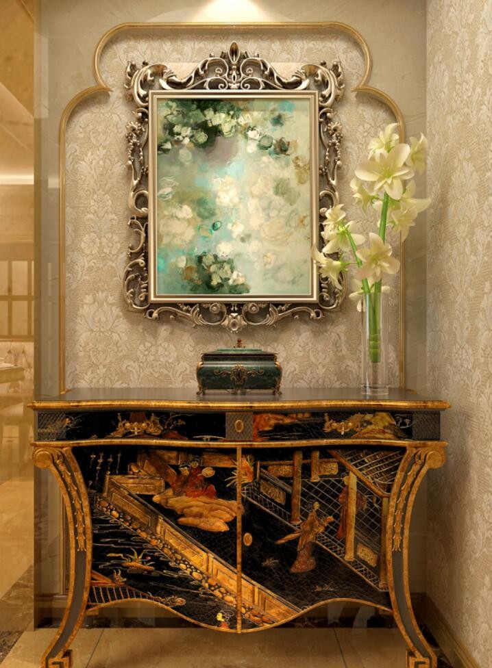 融僑城160平米新古典風(fēng)格設(shè)計(jì)案例