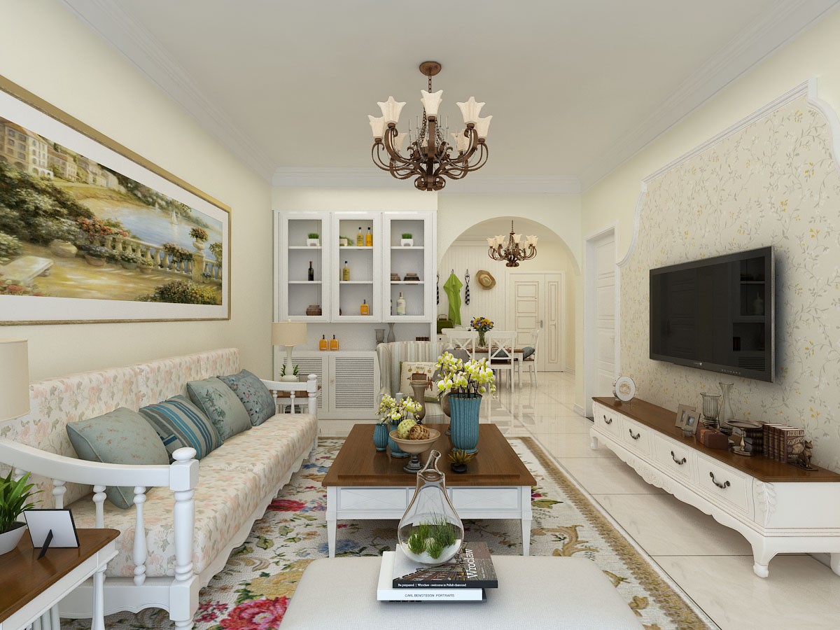 悅美國(guó)際92平米現(xiàn)代簡(jiǎn)約設(shè)計(jì)案例