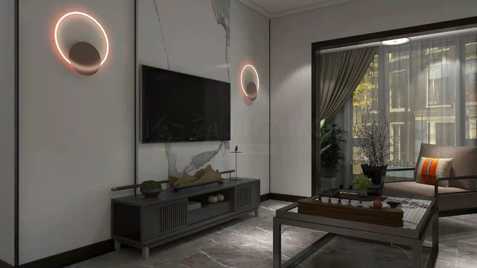 勞動(dòng)公園里