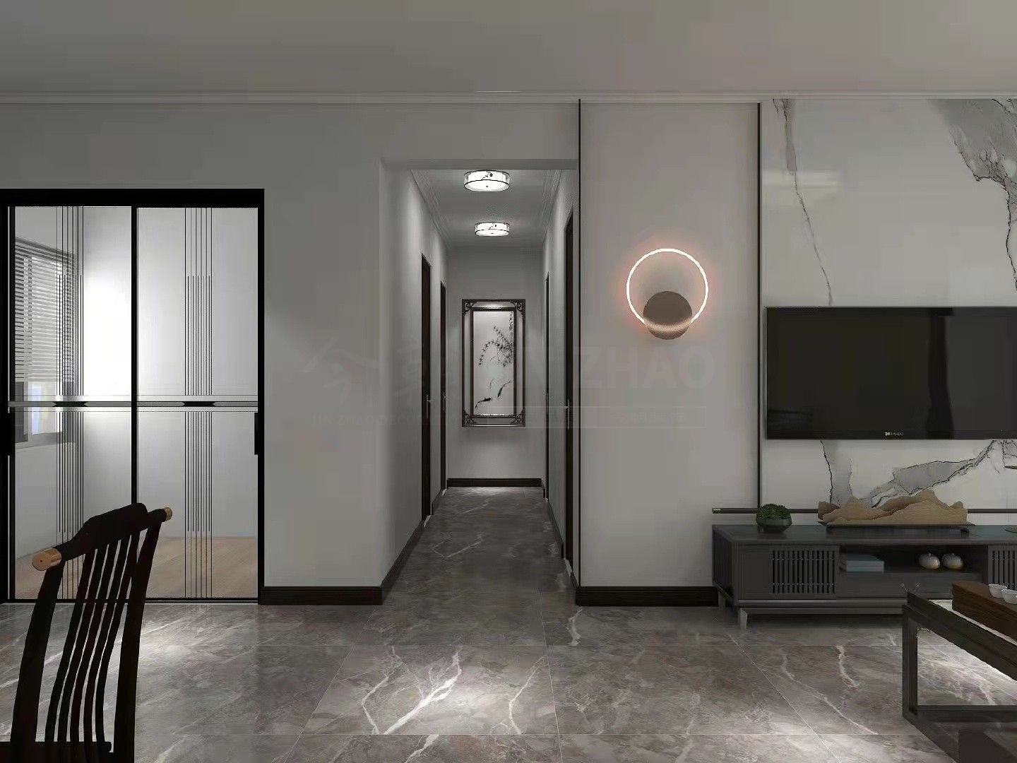 勞動(dòng)公園里