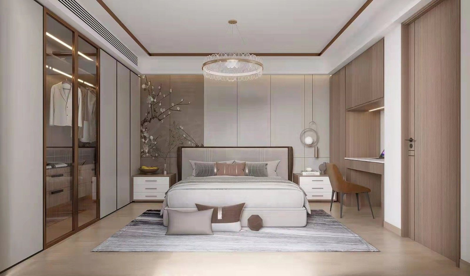 天朗藍(lán)湖樹