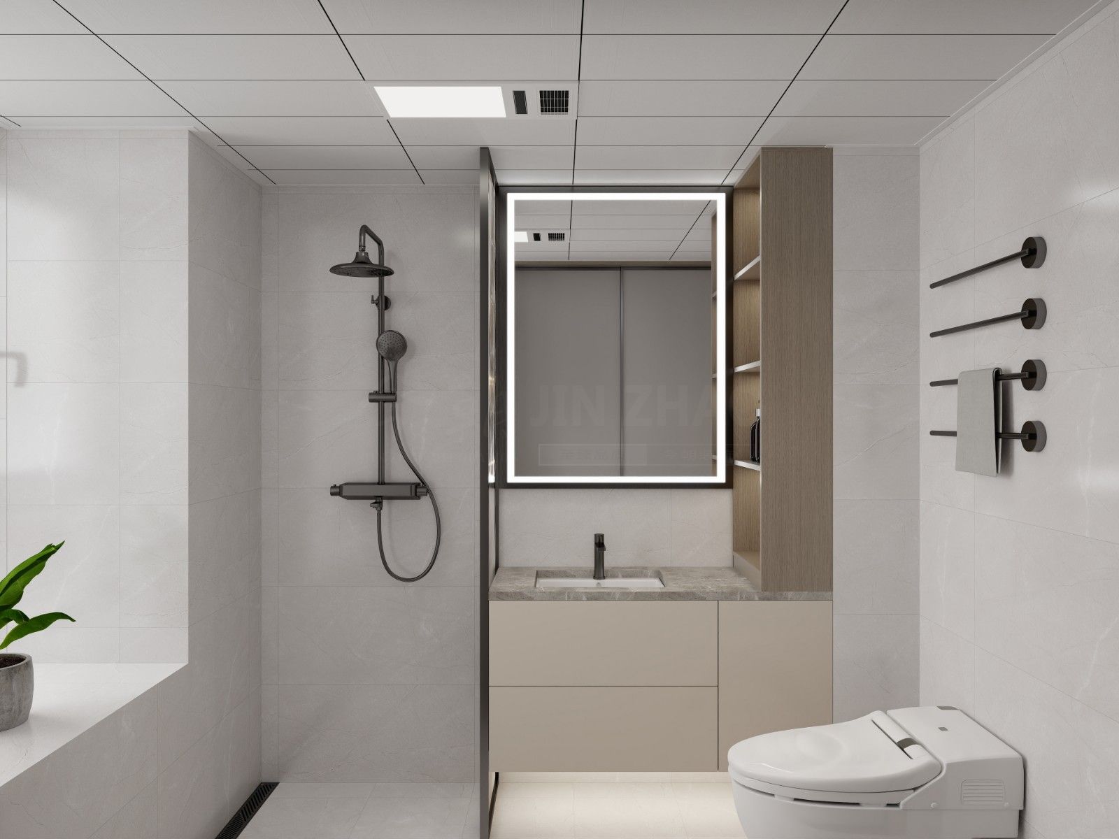 勞動(dòng)公園里