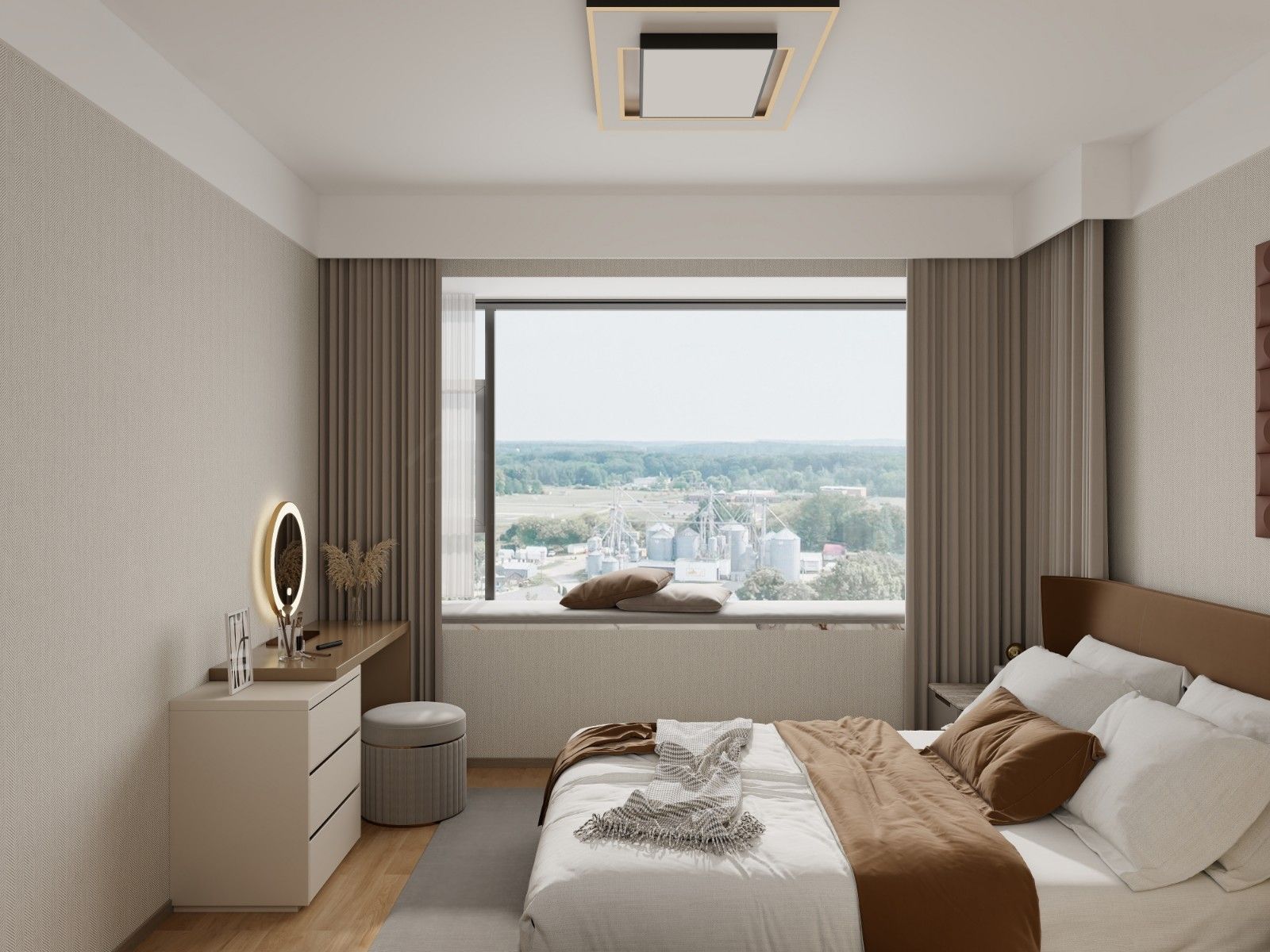 勞動(dòng)公園里