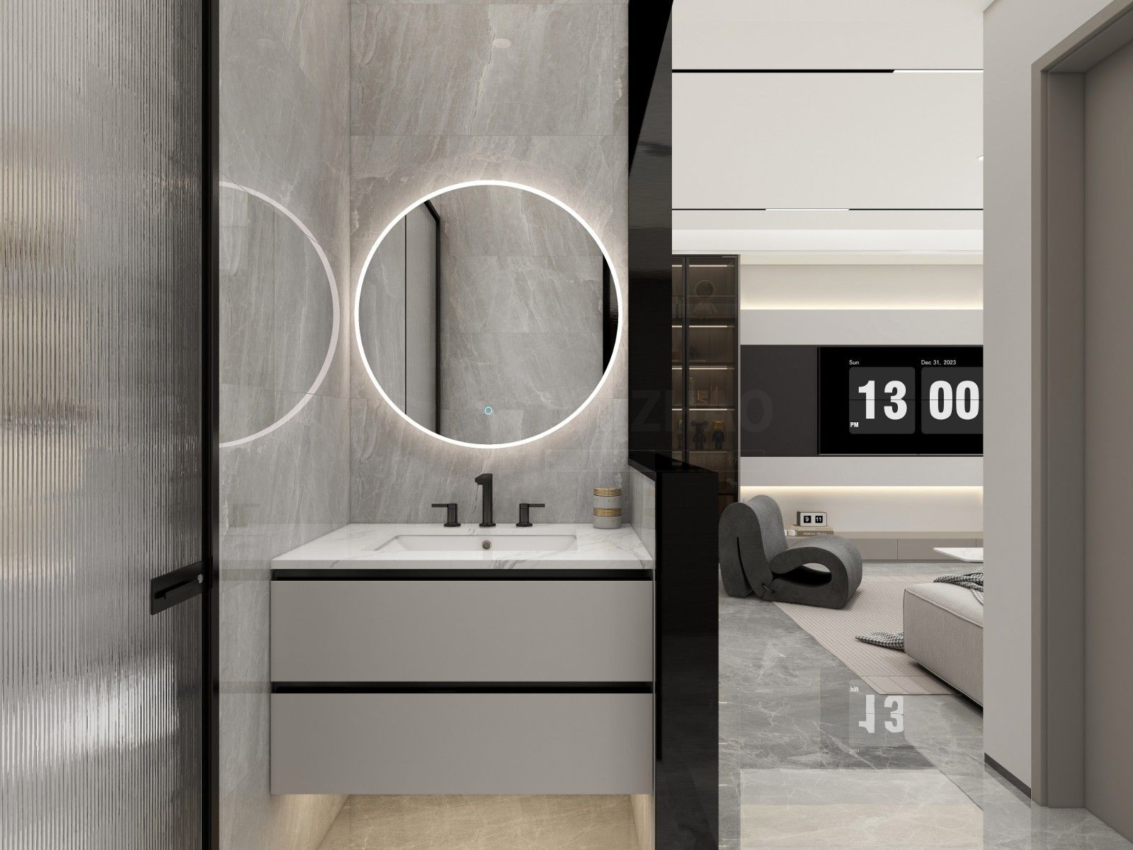 現(xiàn)代簡約風(fēng)裝修效果圖